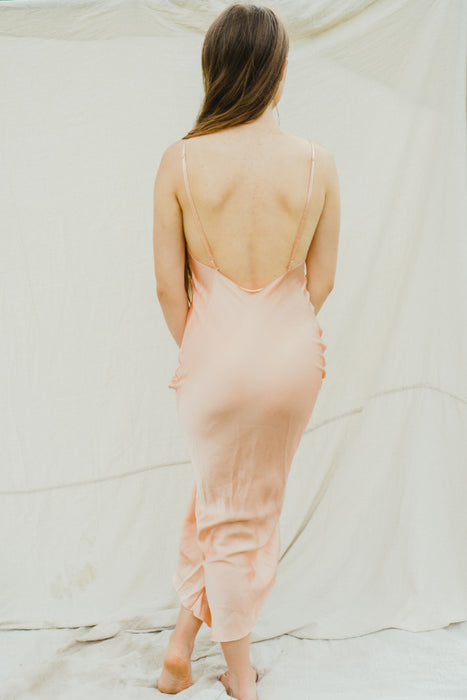 Andi Slip Dress - Soft Peach